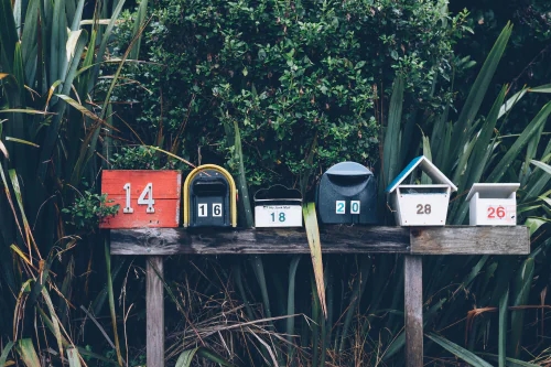 How mailboxes hold everyday messages