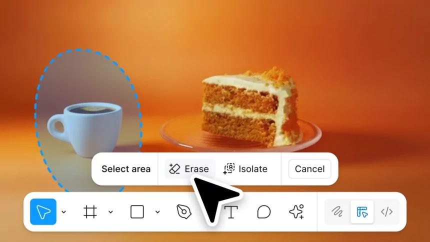 Figma launches new AI-powered object removal and image extension