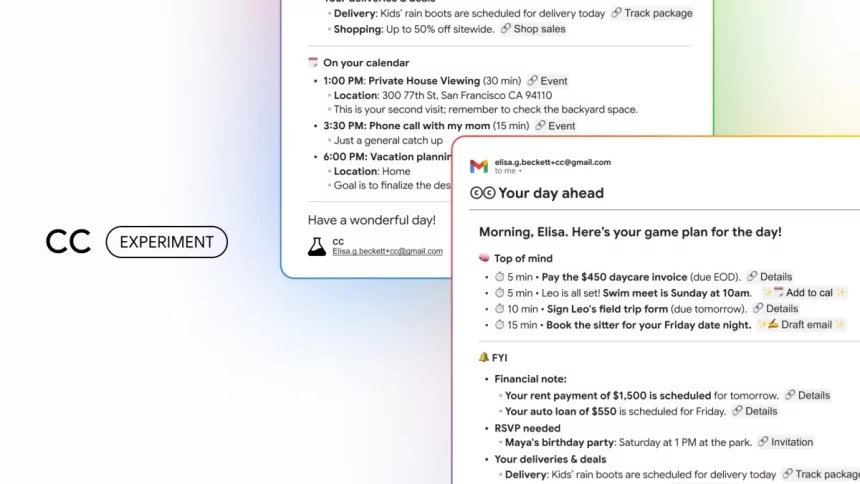 Google tests an email-based productivity assistant