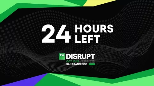 Last 24 hours to get TechCrunch Disrupt 2026 tickets at the lowest rates of the year