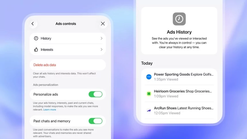 ChatGPT rolls out ads