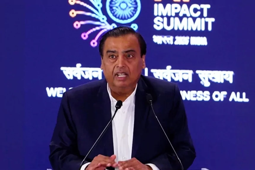 Reliance unveils $110B AI investment plan as India ramps up tech ambitions