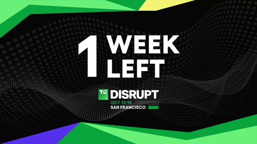TechCrunch Disrupt 2026 Super Early Bird rates end in 1 week