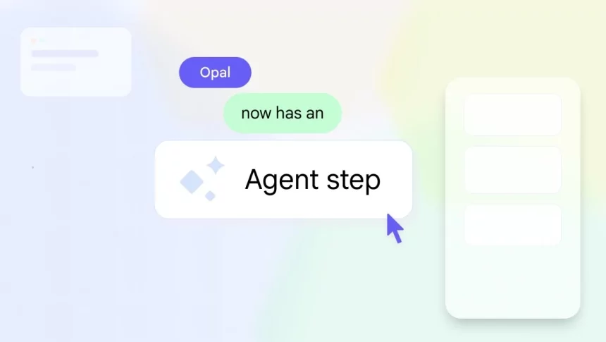 Google adds a way to create automated workflows to Opal