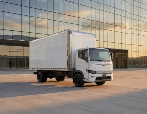 EV startup Harbinger reveals a smaller work truck with electric and hybrid variants