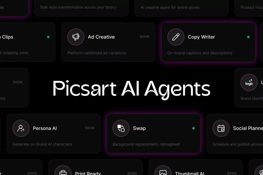 Picsart now allows creators to ‘hire’ AI assistants through agent marketplace