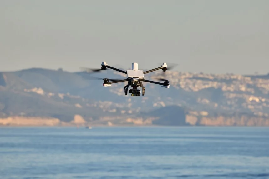 A former Thiel fellow’s startup just launched a drone it says can replace police helicopters