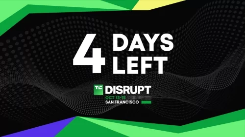 4 days left to save close to $500 on TechCrunch Disrupt 2026 passes