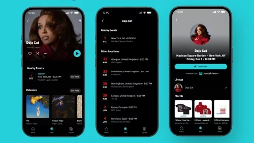 Amazon Music partners with Bandsintowns for concert listings