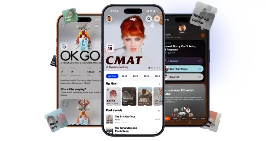 Gigs turns your concert history into a personal live music archive