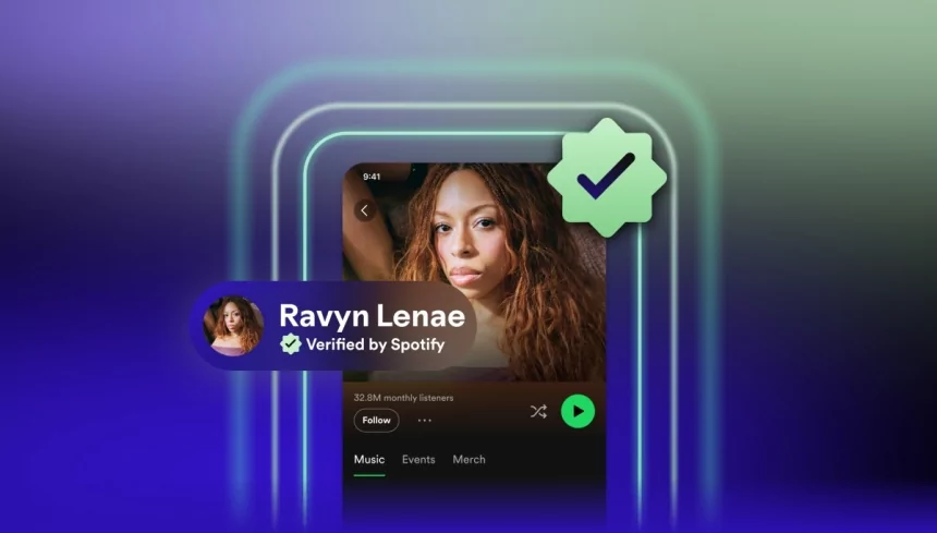 Spotify introduces verified artist badges to help distinguish humans from AI