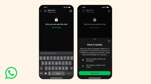 WhatsApp adds an incognito mode in Meta AI chats