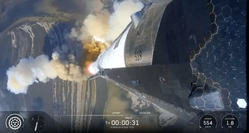 SpaceX launches Starship V3 for the first time, but loses booster on return