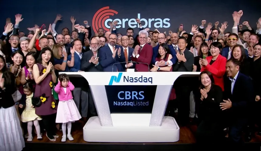 Cerebras raises $5.5B, then stock pops $108%, in the first huge tech IPO of 2026