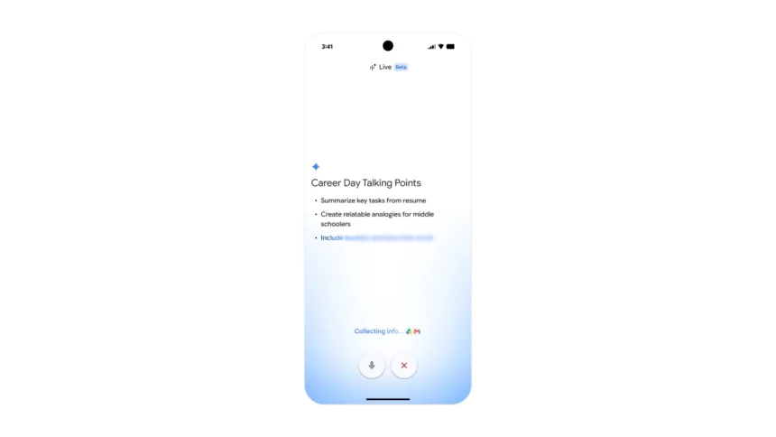 Google adds voice-based prompting to Docs and Keep