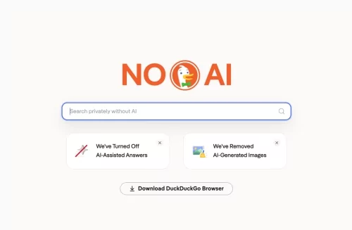 DuckDuckGo makes its ‘no-AI’ search engine easier to access as its traffic booms
