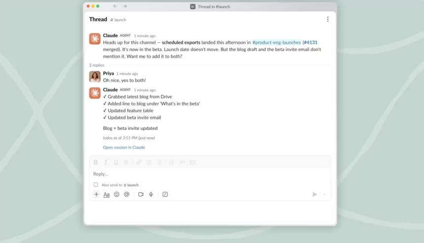 Anthropic’s Claude Tag is learning your company, one Slack message at a time