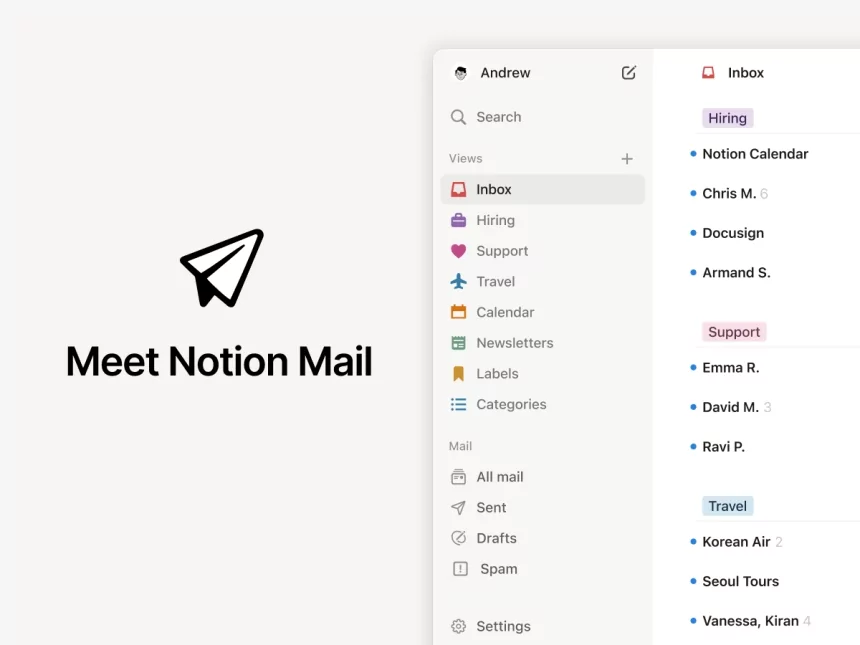 Notion Mail shuts down amid agent takeover